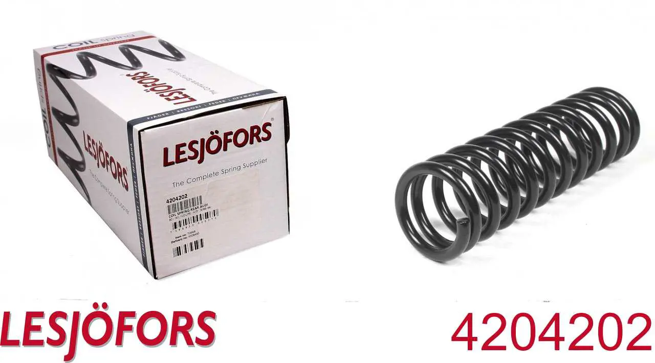 Mola traseira Lesjofors 4204202 preço, a partir de 43,84 USD