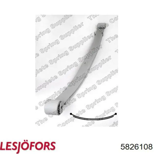 Suspensão de lâminas traseiro Lesjofors 5826108 preço, a partir de 182,49 USD