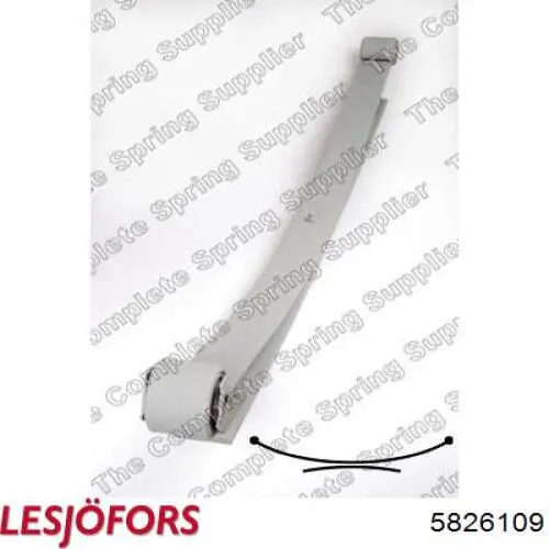 Suspensão de lâminas traseiro Lesjofors 5826109 preço, a partir de 215,59 USD