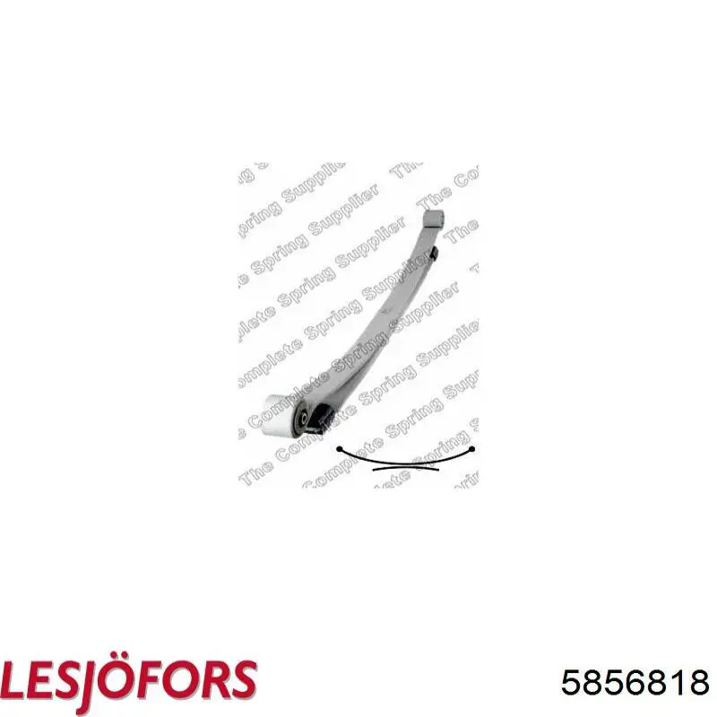 Compre 33787000 Zilbermann Suspensão de lâminas traseiro