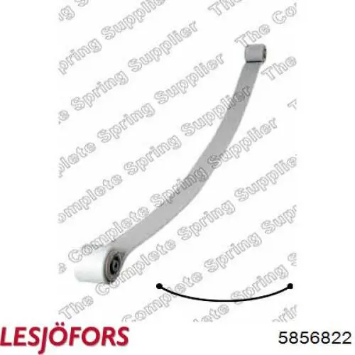 A9063208106 Mercedes Suspensão de lâminas traseiro