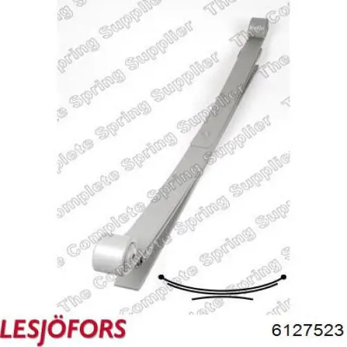 Compre 4377598 Ford Suspensão de lâminas traseiro
