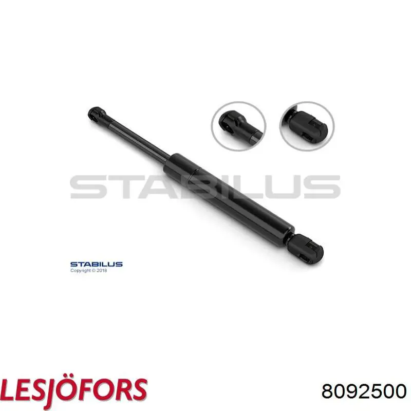 Amortecedor da capota ST60315 Sato Tech