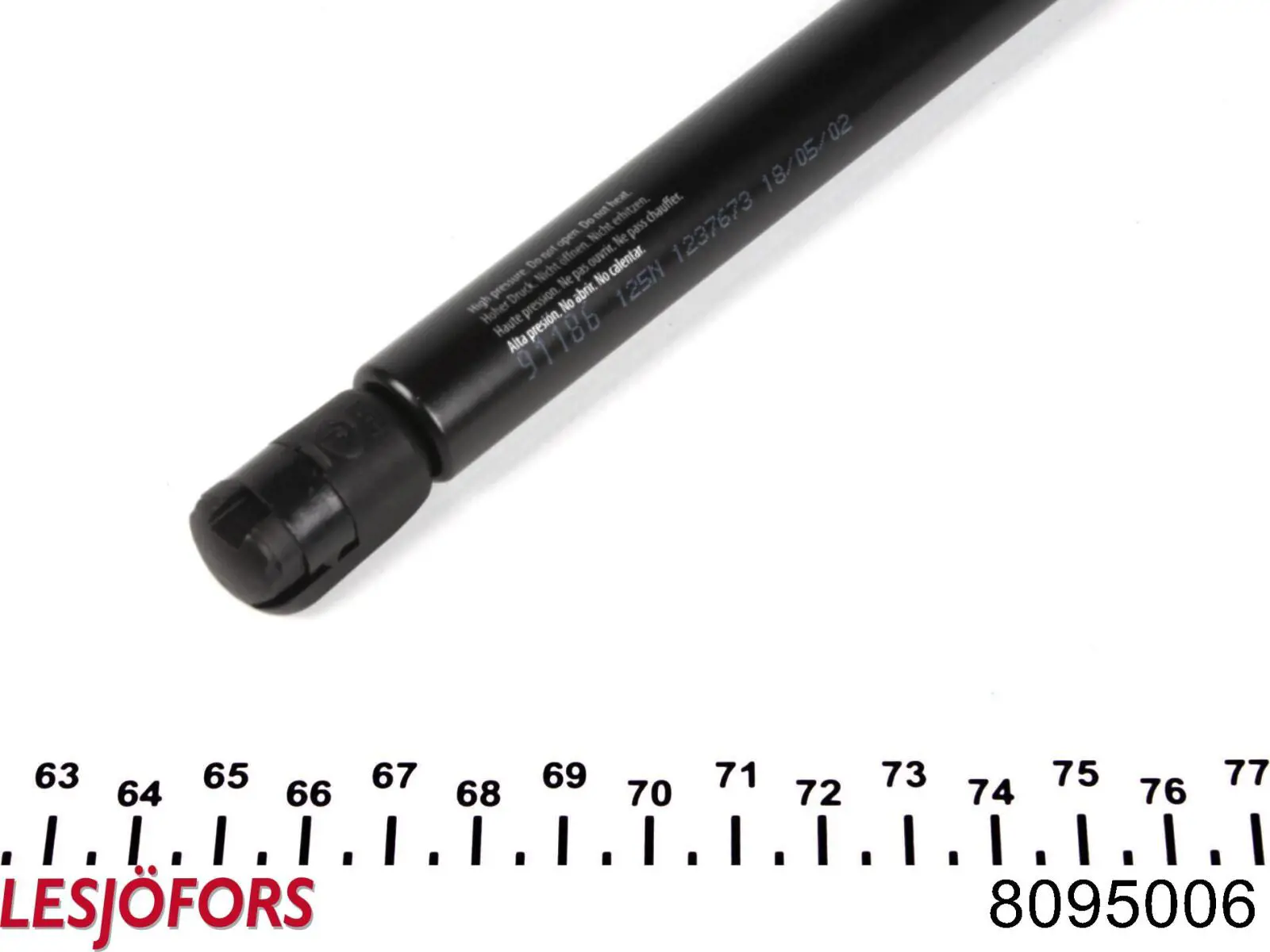 Compre 8095006 Lesjofors Amortecedor da capota