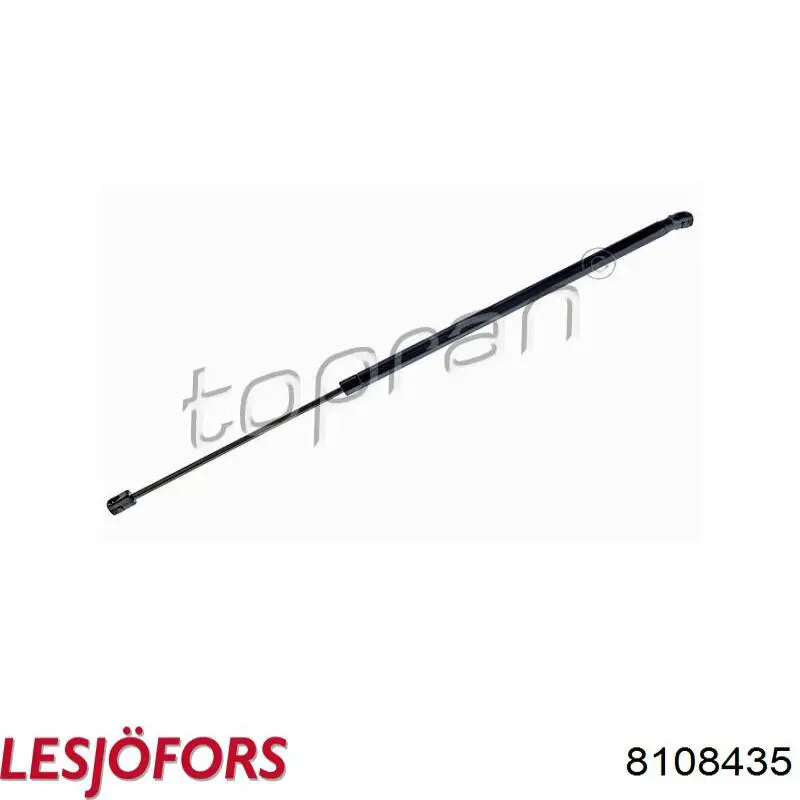 8108435 Lesjofors Amortecedor de tampa de porta-malas (de 3ª/5ª porta traseira)