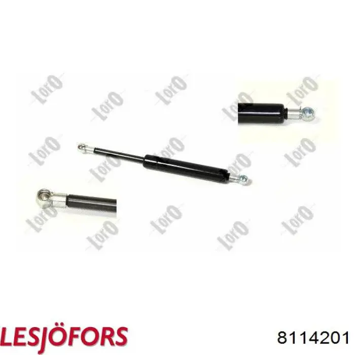 Compre 8114201 Lesjofors Amortecedor de tampa de porta-malas (de 3ª/5ª porta traseira)
