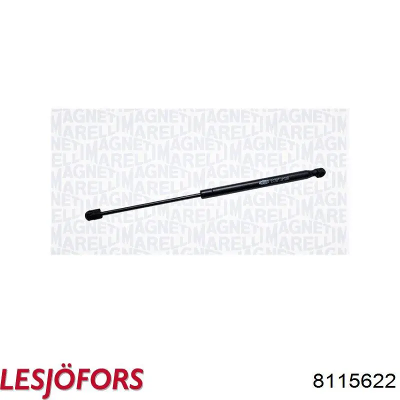 Amortecedor de tampa de porta-malas (de 3ª/5ª porta traseira) Lesjofors 8115622 preço, a partir de 14,54 USD