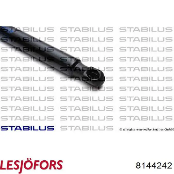 Amortecedor de tampa de porta-malas (de 3ª/5ª porta traseira) Magneti Marelli 430719117700