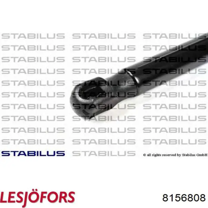 Compre 8156808 Lesjofors Amortecedor de tampa de porta-malas (de 3ª/5ª porta traseira)