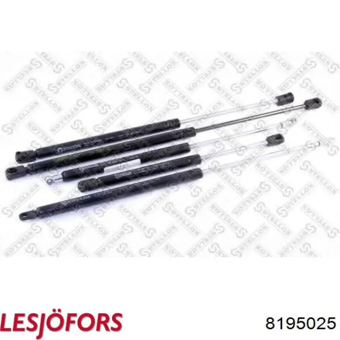 Compre 8195025 Lesjofors Amortecedor de tampa de porta-malas (de 3ª/5ª porta traseira)
