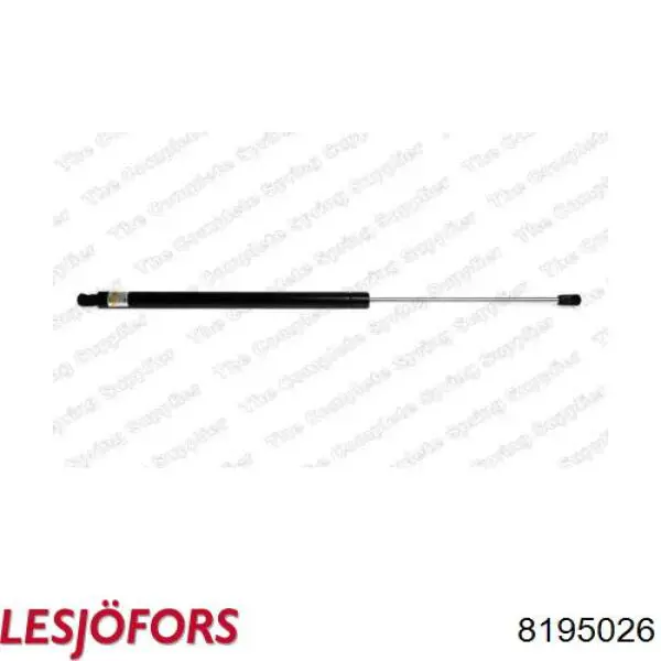 Amortecedor de tampa de porta-malas (de 3ª/5ª porta traseira) Lesjofors 8195026 preço, a partir de 23,04 USD