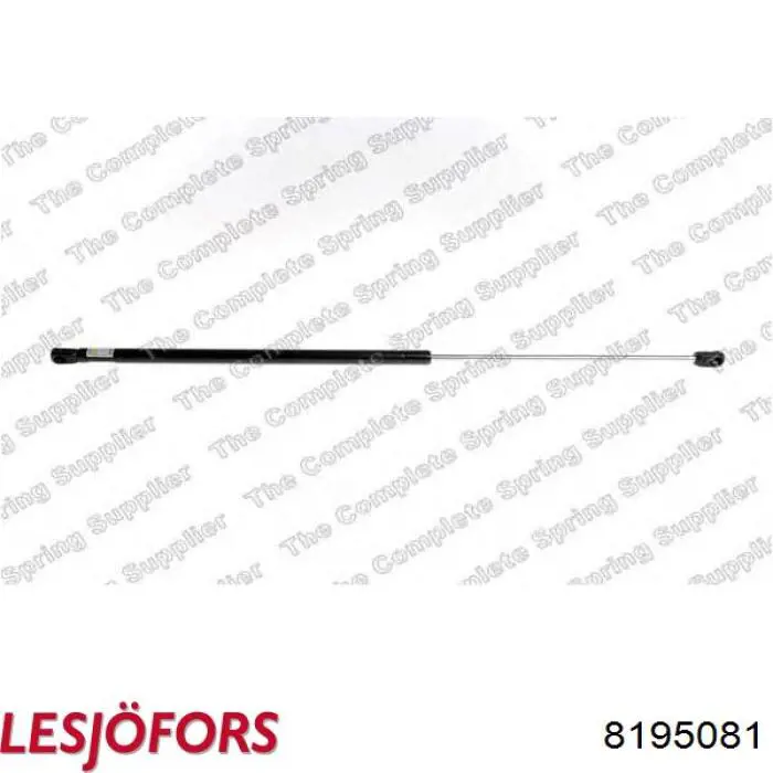Amortecedor de tampa de porta-malas (de 3ª/5ª porta traseira) Lesjofors 8195081 preço, a partir de 21,98 USD