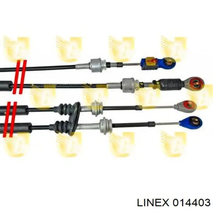 014403 Linex Cabo de mudança duplo