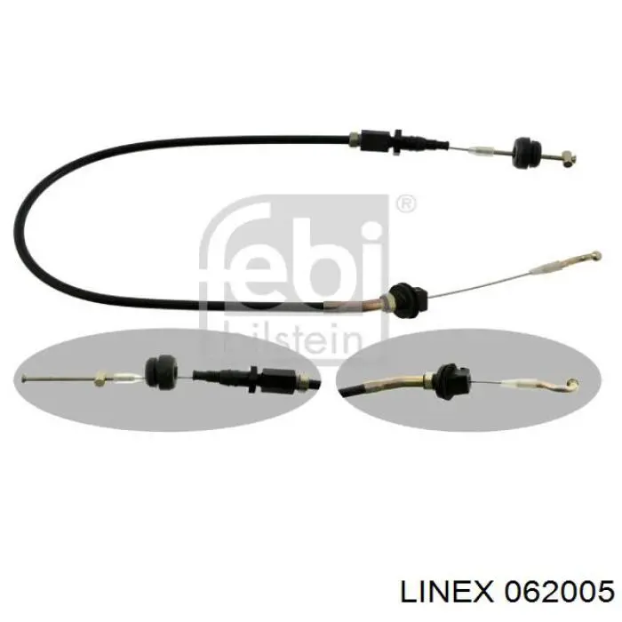 Cabo/pedal de gás (de acelerador) Adriauto 050315 preço, a partir de 27,03 USD