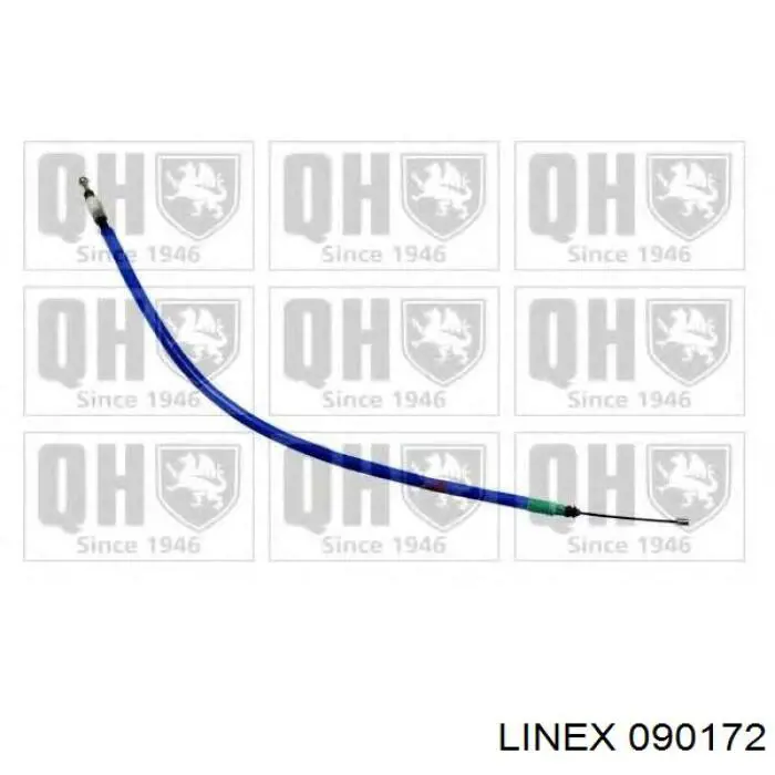 090172 Linex Cabo traseiro direito/esquerdo do freio de estacionamento