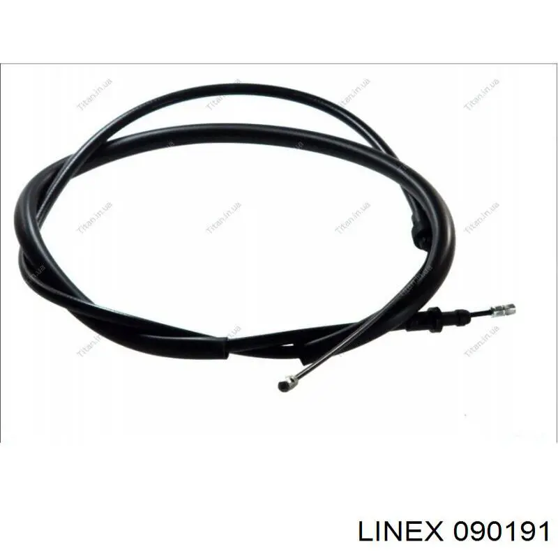 Cabo do freio de estacionamento traseiro direito Linex 090191 preço, a partir de 12,68 USD