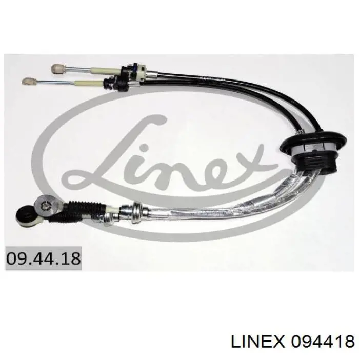 1637136980 Peugeot/Citroen Cabo de mudança duplo