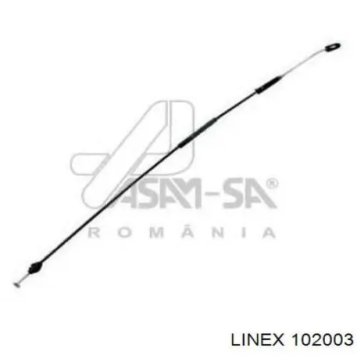 102003 Linex Cabo/pedal de gás (de acelerador)