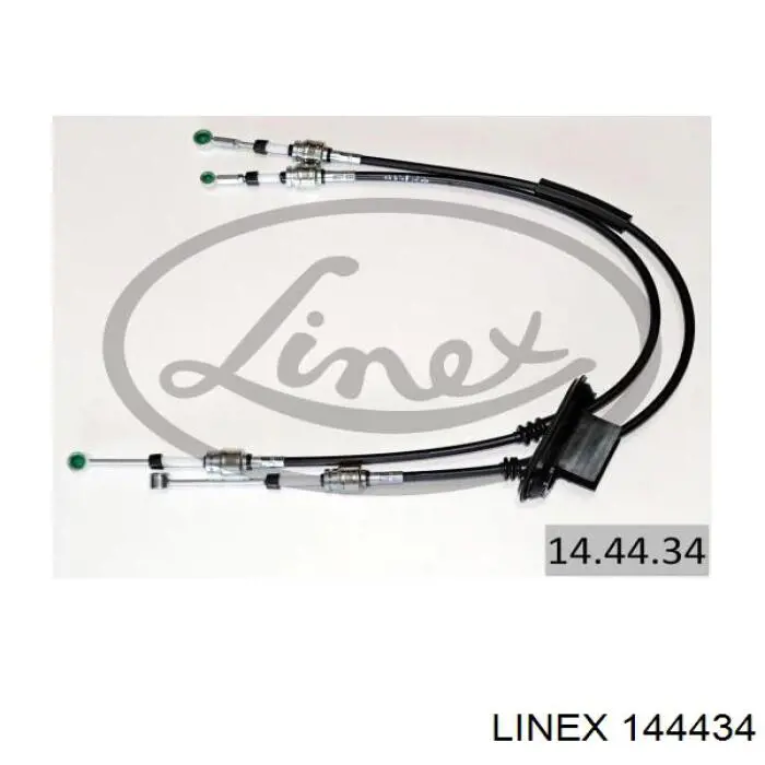 144434 Linex Cabo de mudança duplo