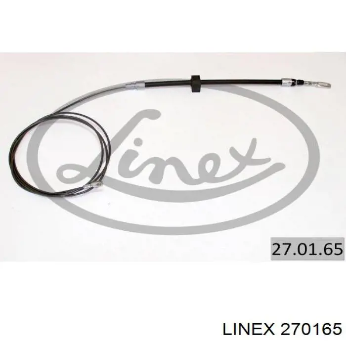 270165 Linex Cabo do freio de estacionamento dianteiro