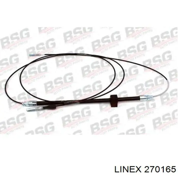 Cabo do freio de estacionamento dianteiro Linex 270165 preço, a partir de 15,15 USD