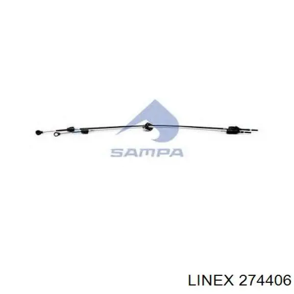 Cabo de mudança duplo Linex 274406 preço, a partir de 108,57 USD