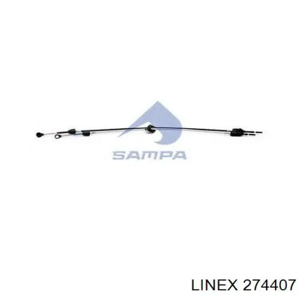 274407 Linex Cabo de mudança duplo