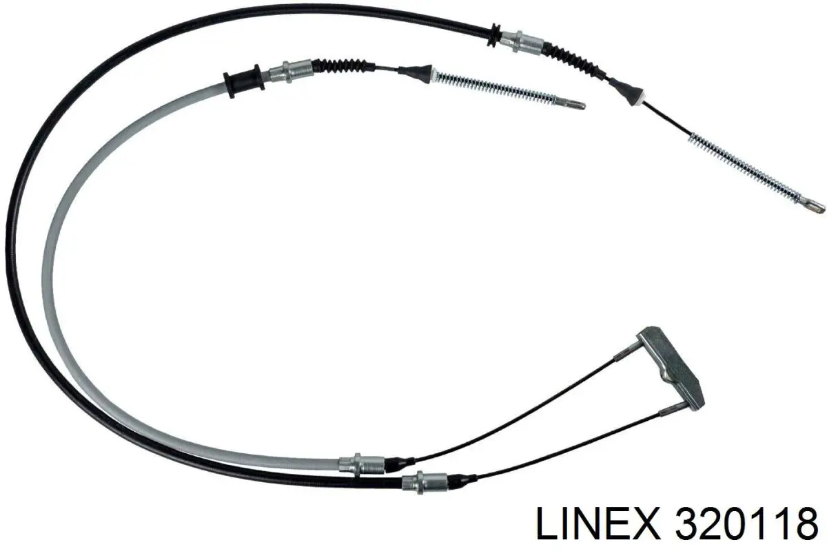 Cabo traseiro direito/esquerdo do freio de estacionamento Linex 320118 preço, a partir de 31,57 USD