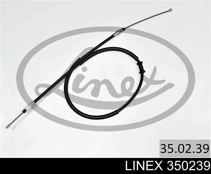 350239 Linex Cabo traseiro direito/esquerdo do freio de estacionamento