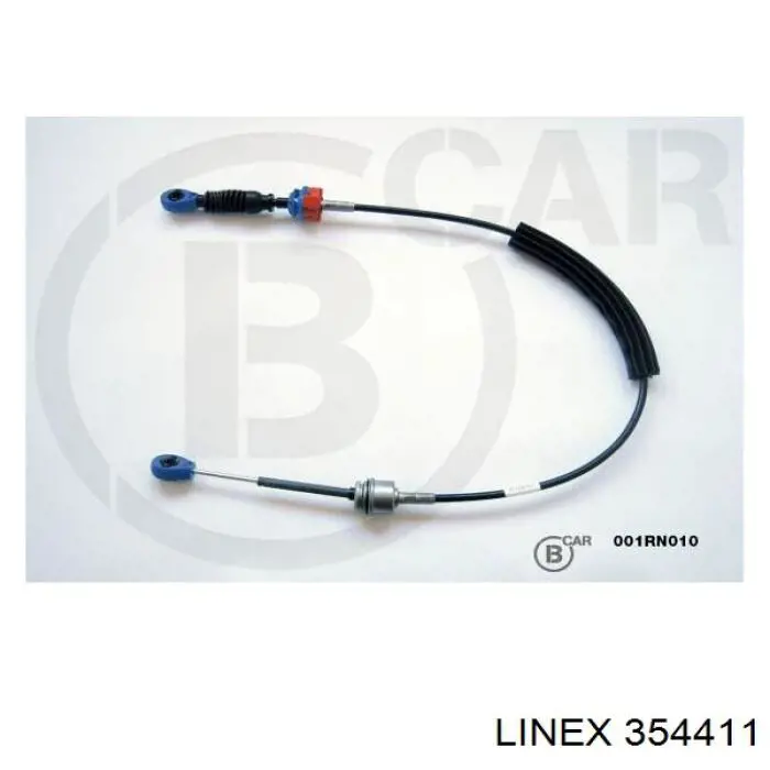 354411 Linex Cabo de mudança (de seleção de velocidade)