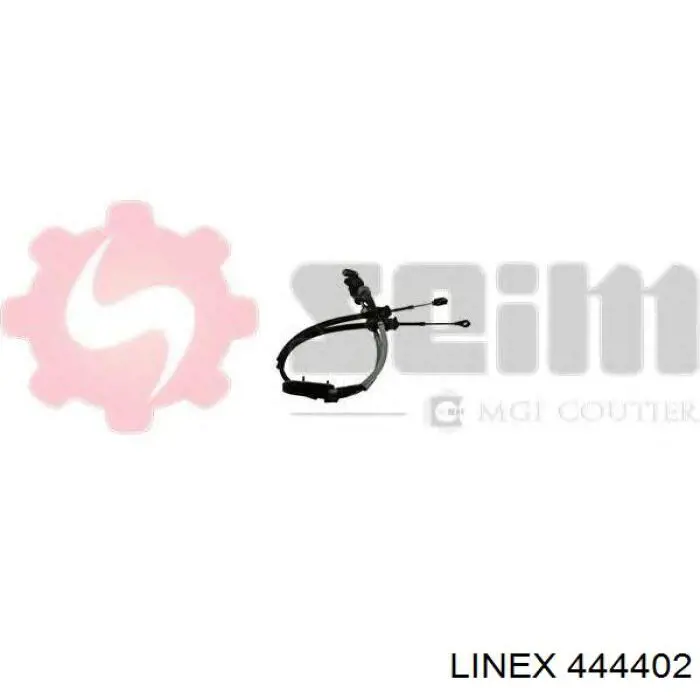 444402 Linex Cabo de mudança duplo