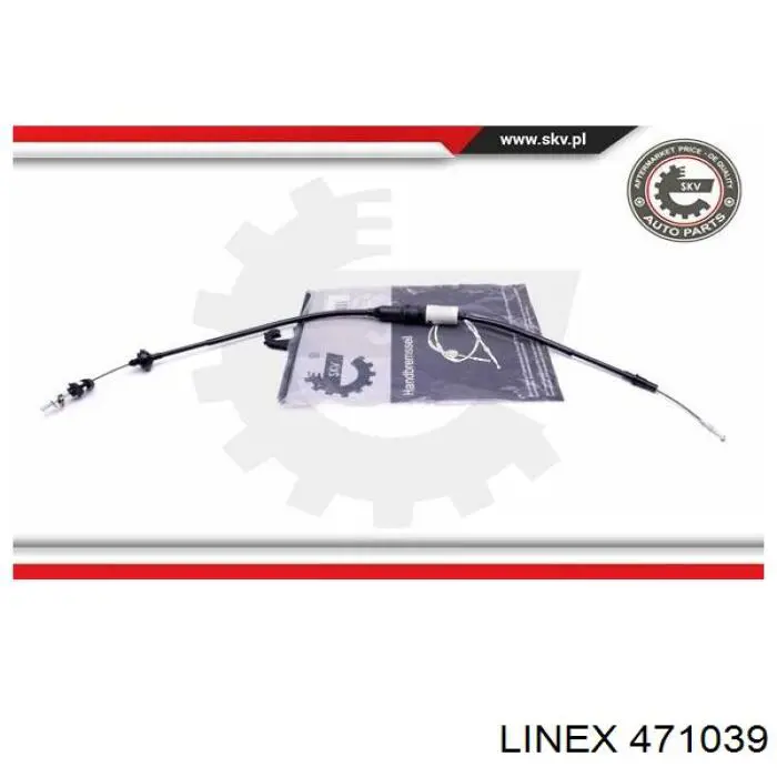 471039 Linex Cabo de embraiagem