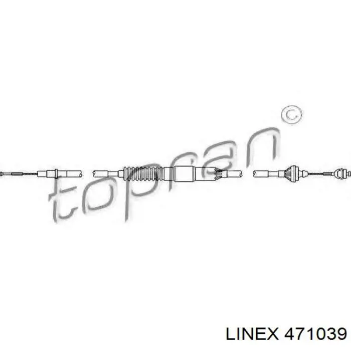 Cabo de embraiagem Linex 471039 preço, a partir de 30,84 USD