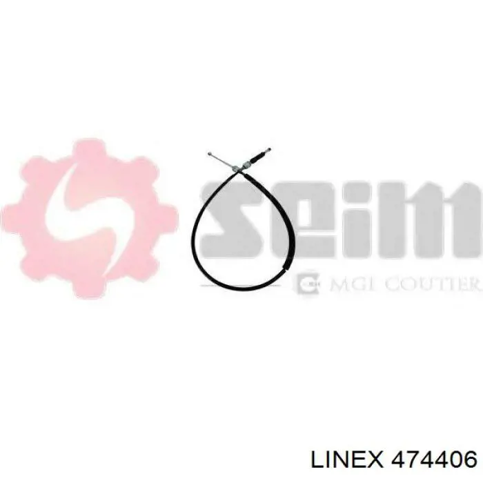 474406 Linex Cabo de mudança (de seleção de velocidade)