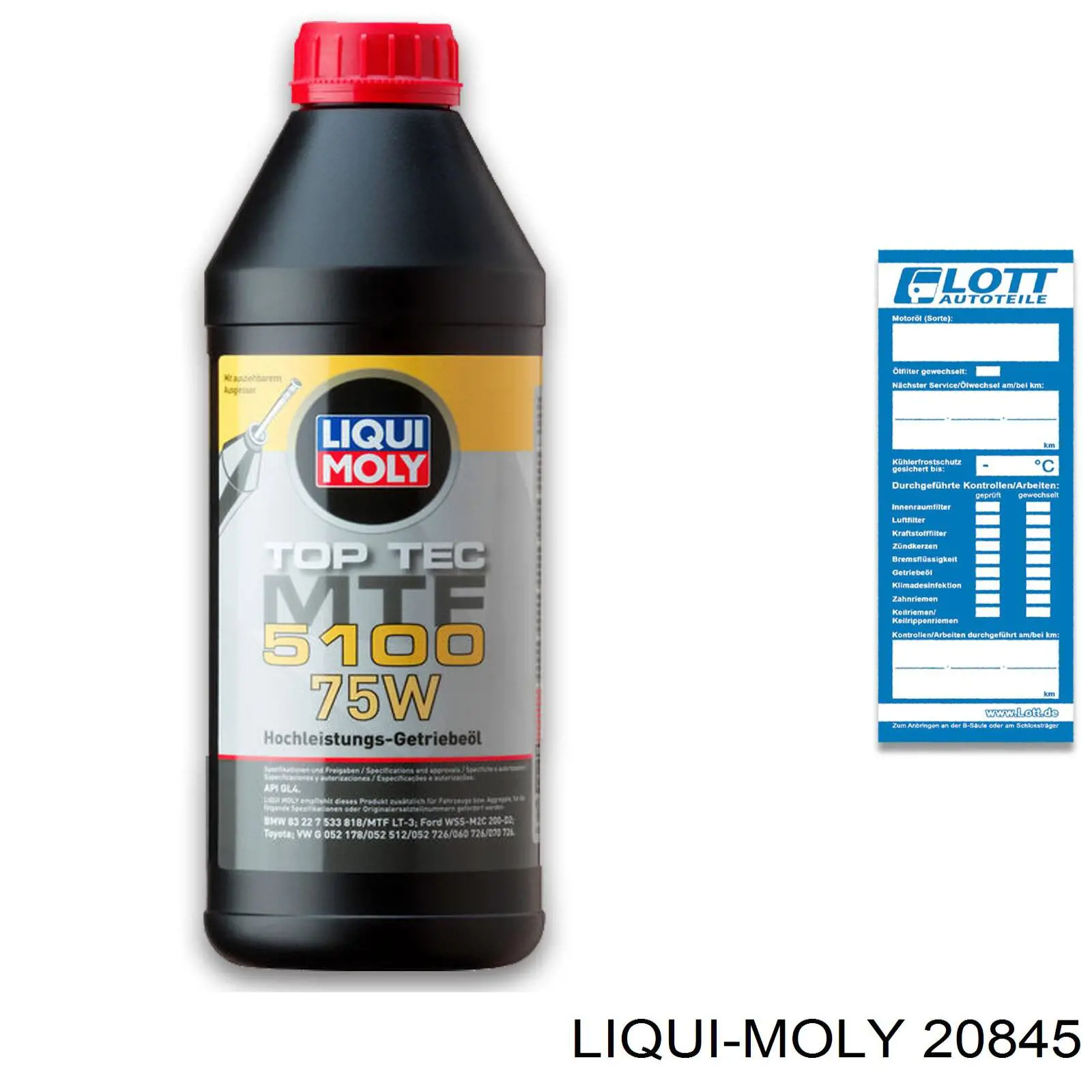 Óleo de transmissão Liqui Moly 20845 preço, a partir de 35,97 USD