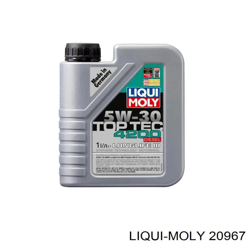 20967 Liqui Moly Óleo para motor