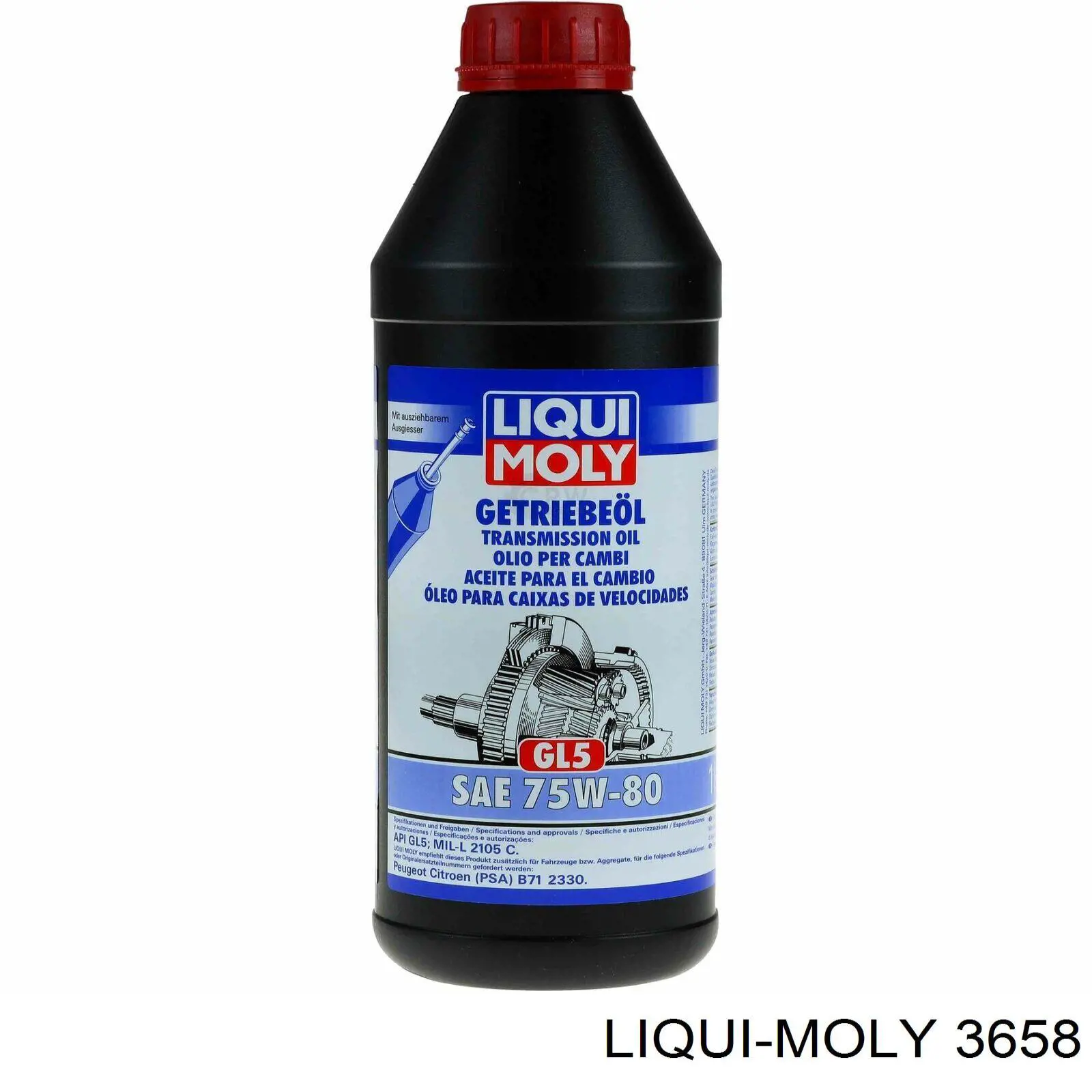 Óleo de transmissão Liqui Moly 3658 preço, a partir de 35,97 USD