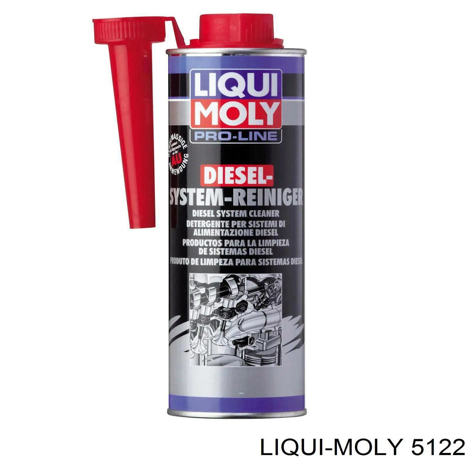 5122 Liqui Moly Aditivos do sistema de combustível dos motores diesel