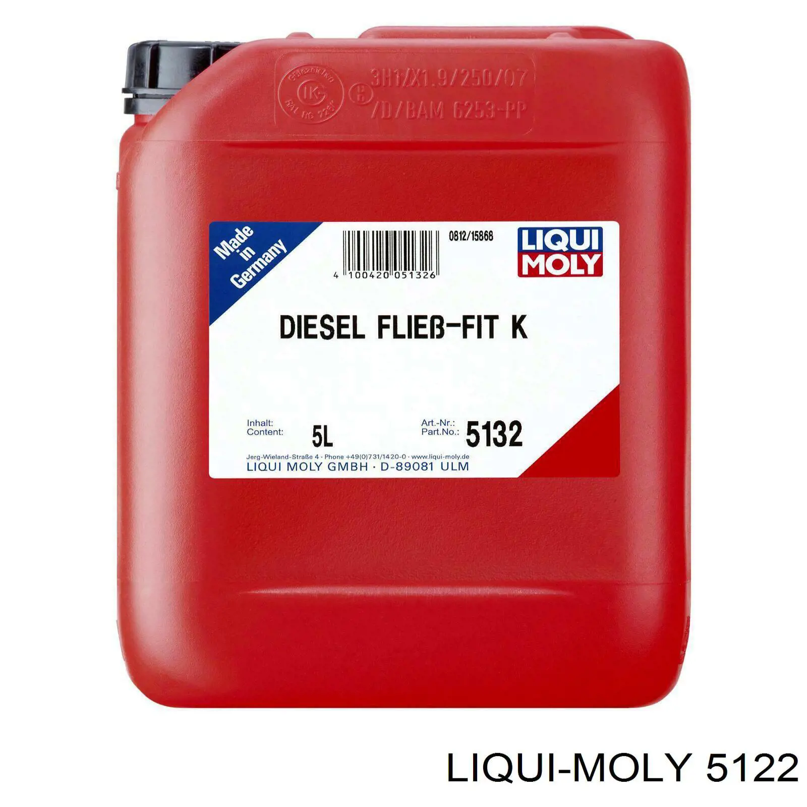 Compre 5122 Liqui Moly Aditivos do sistema de combustível dos motores diesel