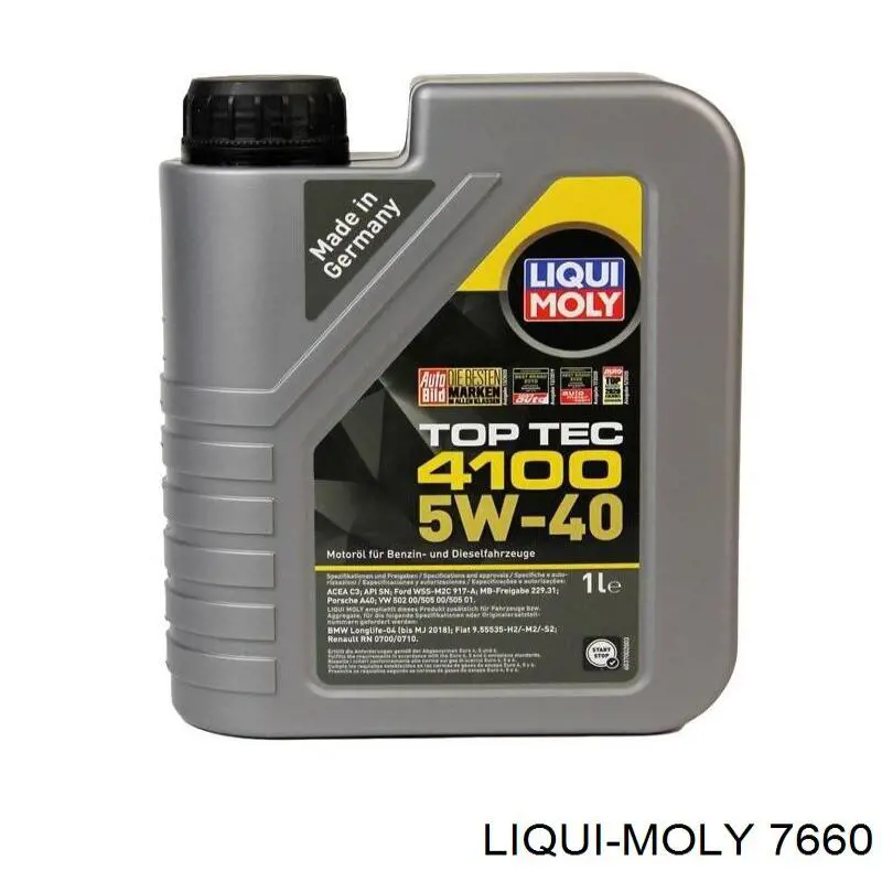 Óleo para motor Liqui Moly 7660 preço, a partir de 14,83 USD