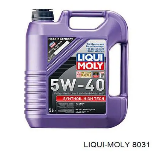 Óleo para motor Liqui Moly 8031 preço, a partir de 106,13 USD