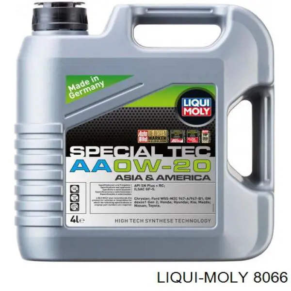 Óleo para motor Liqui Moly 8066 preço, a partir de 74,40 USD