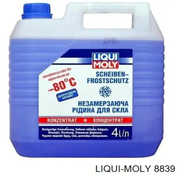 Fluido para lavador de pára-brisas Liqui Moly 8839 preço, a partir de 34,62 USD