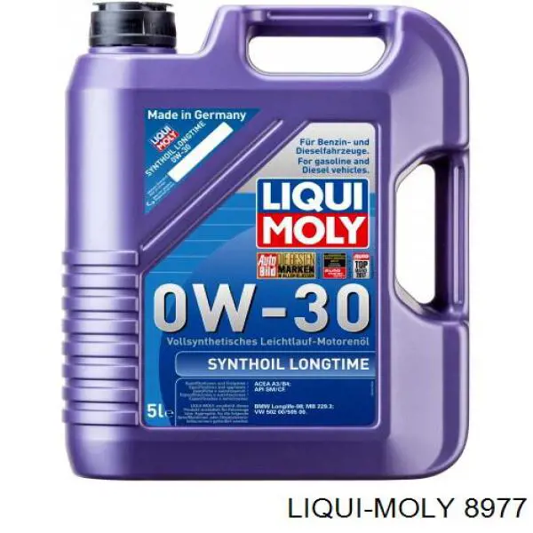 Óleo para motor Liqui Moly 8977 preço, a partir de 58,47 USD
