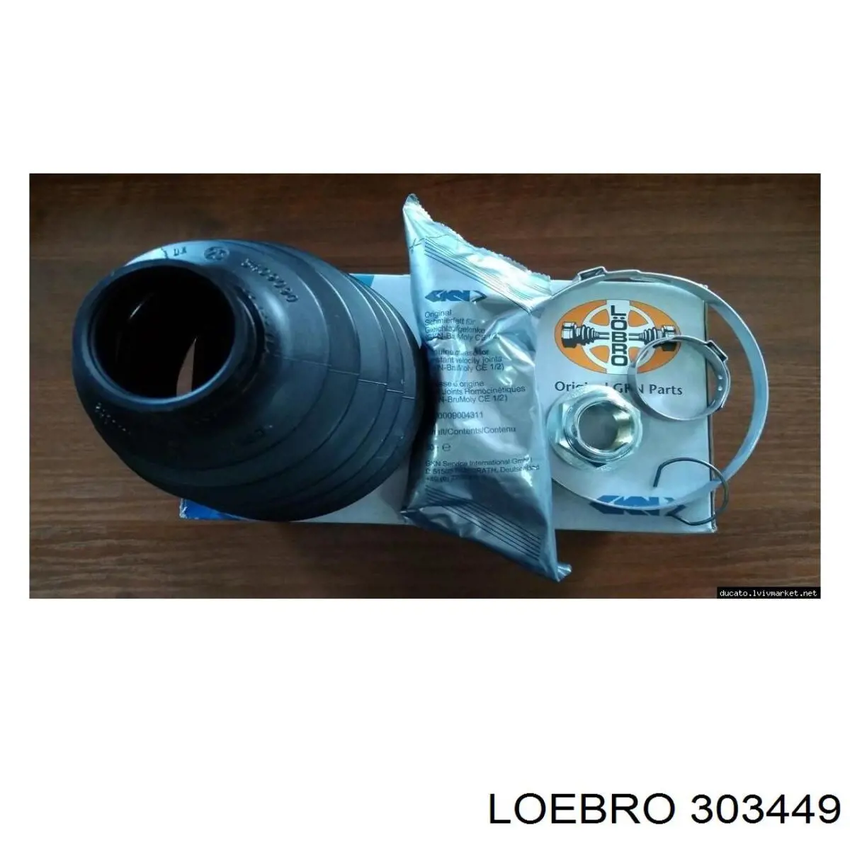 Bota de proteção externa de junta homocinética do semieixo dianteiro Loebro 303449 preço, a partir de 16,99 USD