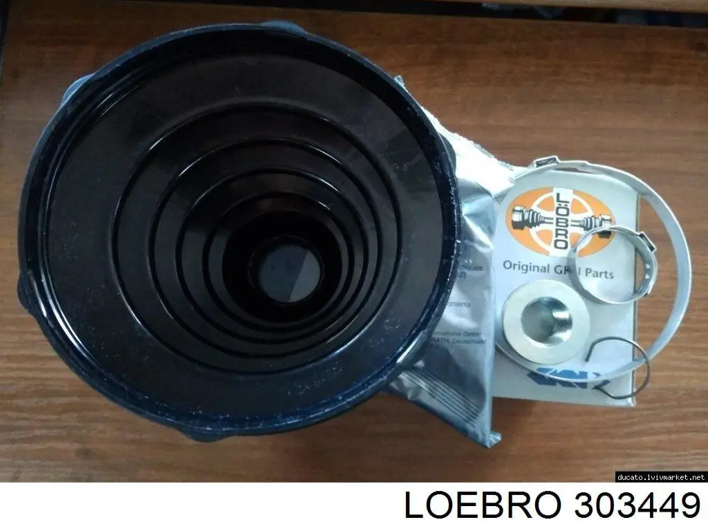 Compre 303449 Loebro Bota de proteção externa de junta homocinética do semieixo dianteiro