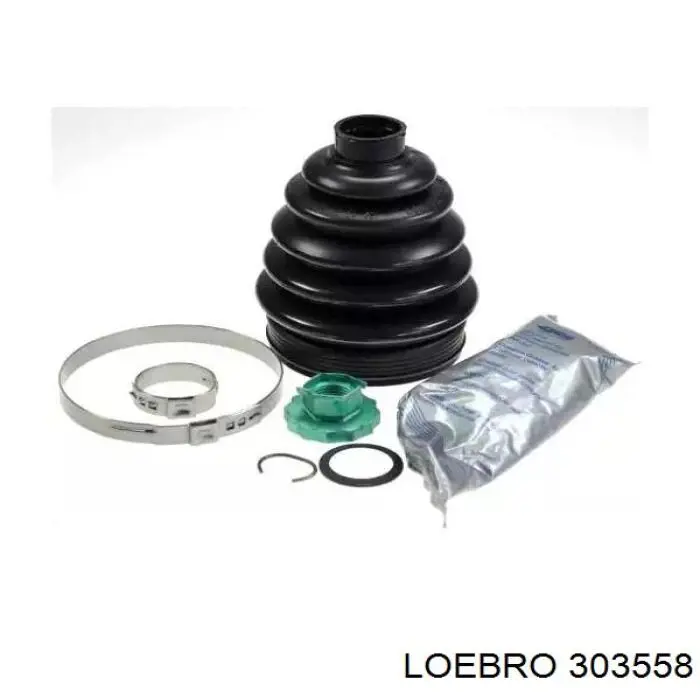 Compre 303558 Loebro Bota de proteção externa de junta homocinética do semieixo dianteiro