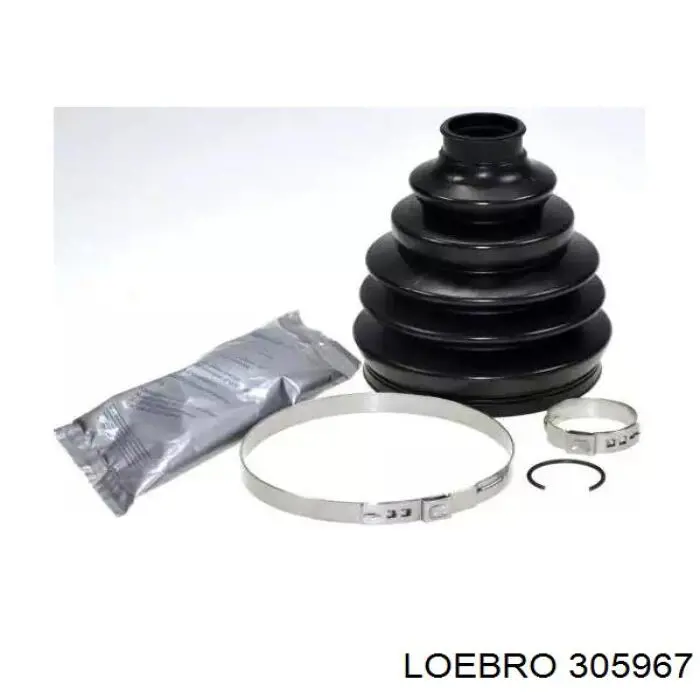 305967 Loebro Bota de proteção externa de junta homocinética do semieixo dianteiro