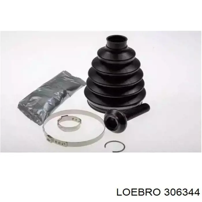 306344 Loebro Bota de proteção externa de junta homocinética do semieixo dianteiro