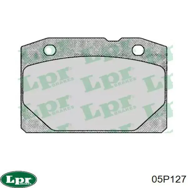 Compre 05P127 LPR Sapatas do freio dianteiras de disco